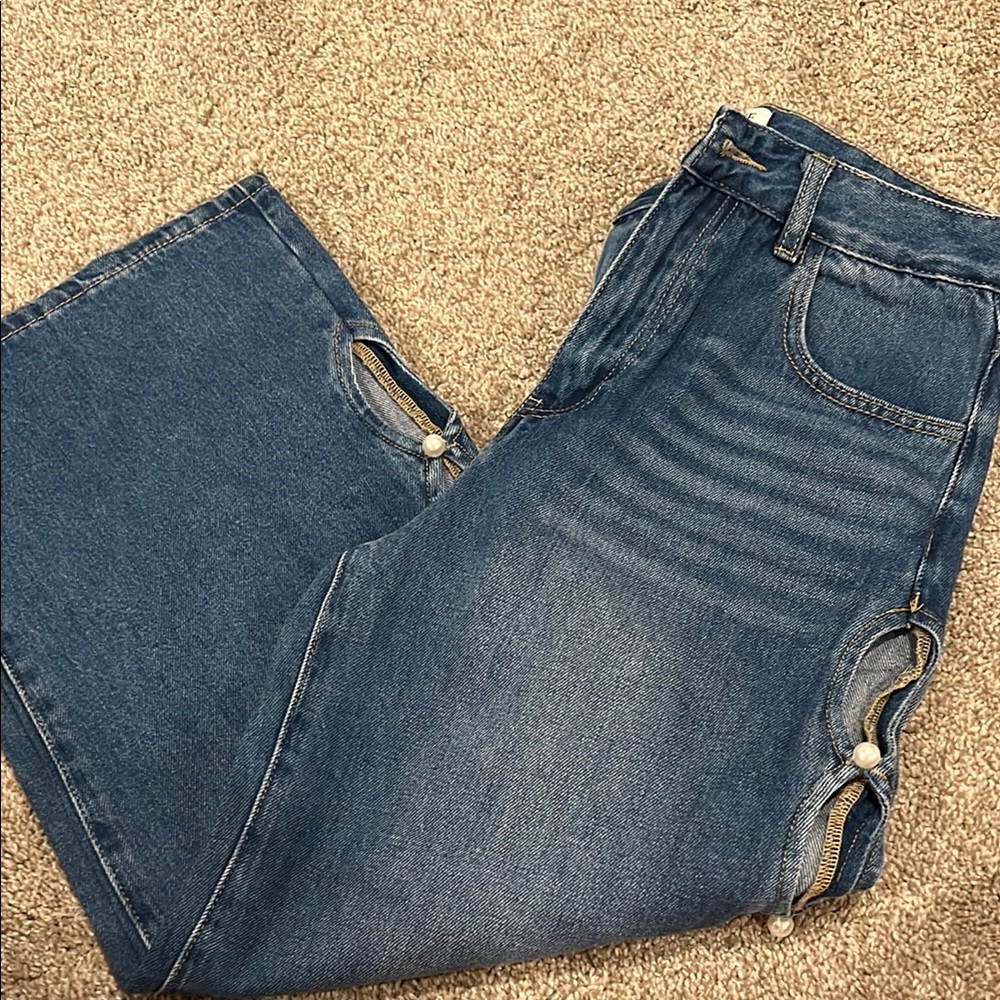 Twelve by Twelve High Rise Blue Jeans